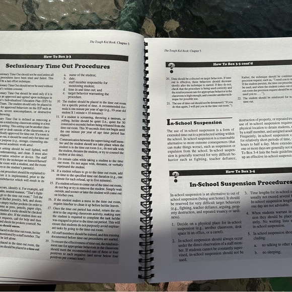 The tough kid book- practical classroom management strategies- like new! - Picture 9 of 10